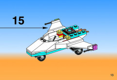 LEGO 6465 instructions page 13 – build guide