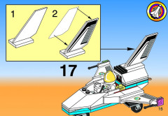 LEGO 6465 instructions page 15 – build guide