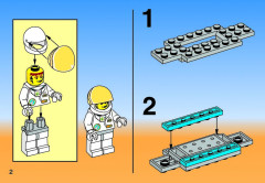 LEGO 6465 instructions page 2 – build guide