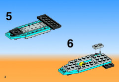 LEGO 6465 instructions page 4 – build guide