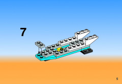 LEGO 6465 instructions page 5 – build guide