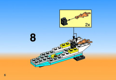 LEGO 6465 instructions page 6 – build guide