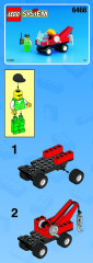 LEGO 6468 instructions page 1 – build guide