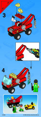 LEGO 6468 instructions page 2 – build guide
