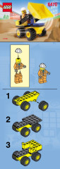 LEGO 6470 instructions page 1 – build guide