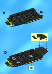 LEGO 6473 instructions page 10 – build guide