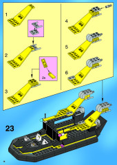 LEGO 6473 instructions page 18 – build guide