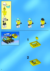 LEGO 6473 instructions page 2 – build guide