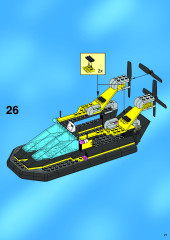 LEGO 6473 instructions page 21 – build guide