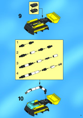 LEGO 6473 instructions page 5 – build guide