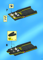 LEGO 6473 instructions page 9 – build guide
