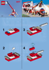LEGO 6477 instructions page 1 – build guide