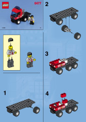 LEGO 6477 instructions page 1 – build guide