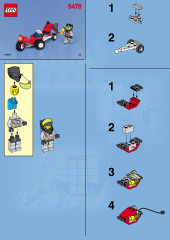 LEGO 6478 instructions page 1 – build guide
