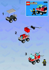 LEGO 6486 instructions page 1 – build guide