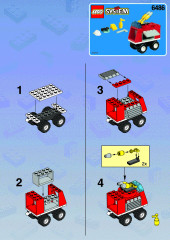 LEGO 6486 instructions page 1 – build guide