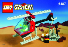 LEGO 6487 instructions page 1 – build guide