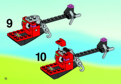 LEGO 6487 instructions page 10 – build guide