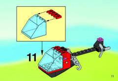 LEGO 6487 instructions page 11 – build guide