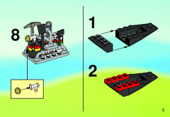 LEGO 6487 instructions page 5 – build guide