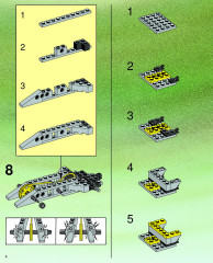 LEGO 6492 instructions page 4 – build guide