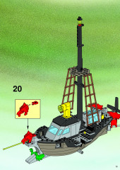 LEGO 6493 instructions page 15 – build guide