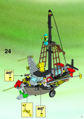 LEGO 6493 instructions page 19 – build guide
