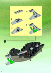 LEGO 6493 instructions page 4 – build guide