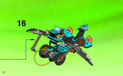 LEGO 6495 instructions page 12 – build guide