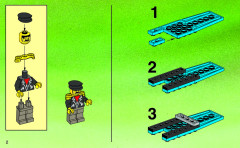 LEGO 6495 instructions page 2 – build guide