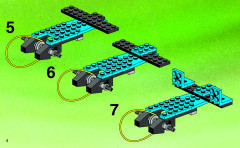 LEGO 6495 instructions page 4 – build guide