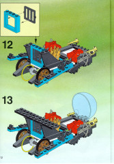LEGO 6496 instructions page 12 – build guide