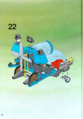 LEGO 6496 instructions page 20 – build guide