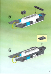 LEGO 6496 instructions page 5 – build guide