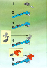 LEGO 6496 instructions page 8 – build guide