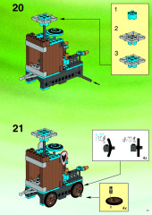 LEGO 6497 instructions page 11 – build guide