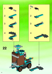 LEGO 6497 instructions page 12 – build guide