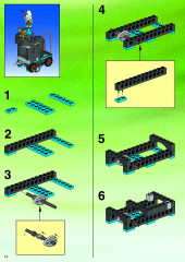 LEGO 6497 instructions page 14 – build guide