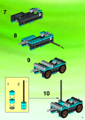 LEGO 6497 instructions page 15 – build guide