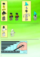 LEGO 6497 instructions page 2 – build guide