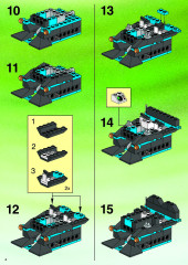 LEGO 6497 instructions page 4 – build guide