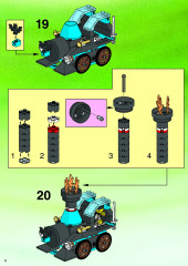 LEGO 6497 instructions page 6 – build guide