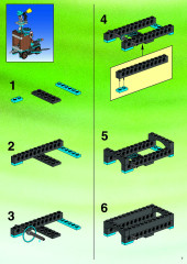 LEGO 6497 instructions page 7 – build guide