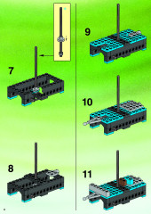 LEGO 6497 instructions page 8 – build guide