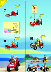 LEGO 6518 instructions page 2 – build guide