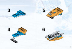 LEGO 6520 instructions page 5 – build guide