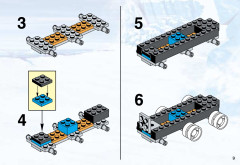 LEGO 6520 instructions page 9 – build guide