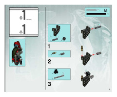 LEGO 65355 instructions page 3 – build guide