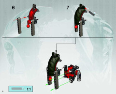 LEGO 65355 instructions page 8 – build guide