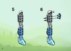 LEGO 65412 instructions page 8 – build guide